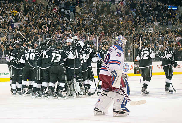 Henrik Lundqvist of the New York Rangers